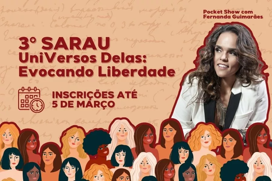 Café Literário da Esmal será palco para poesia e música no 3º Sarau UniVersos Delas