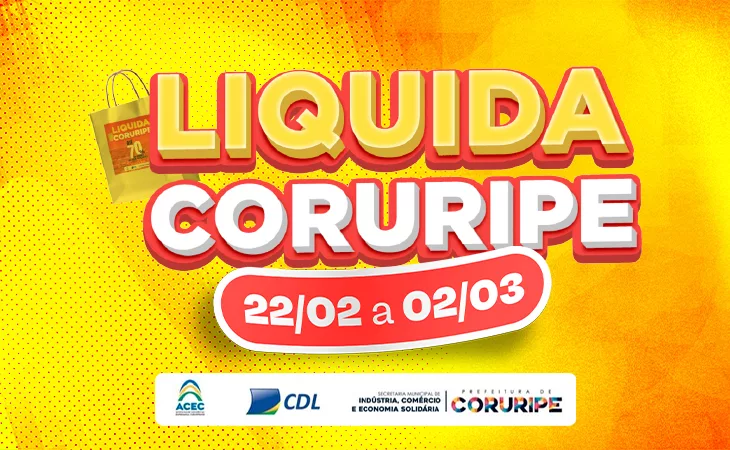 Liquida Coruripe têm descontos de até 70%