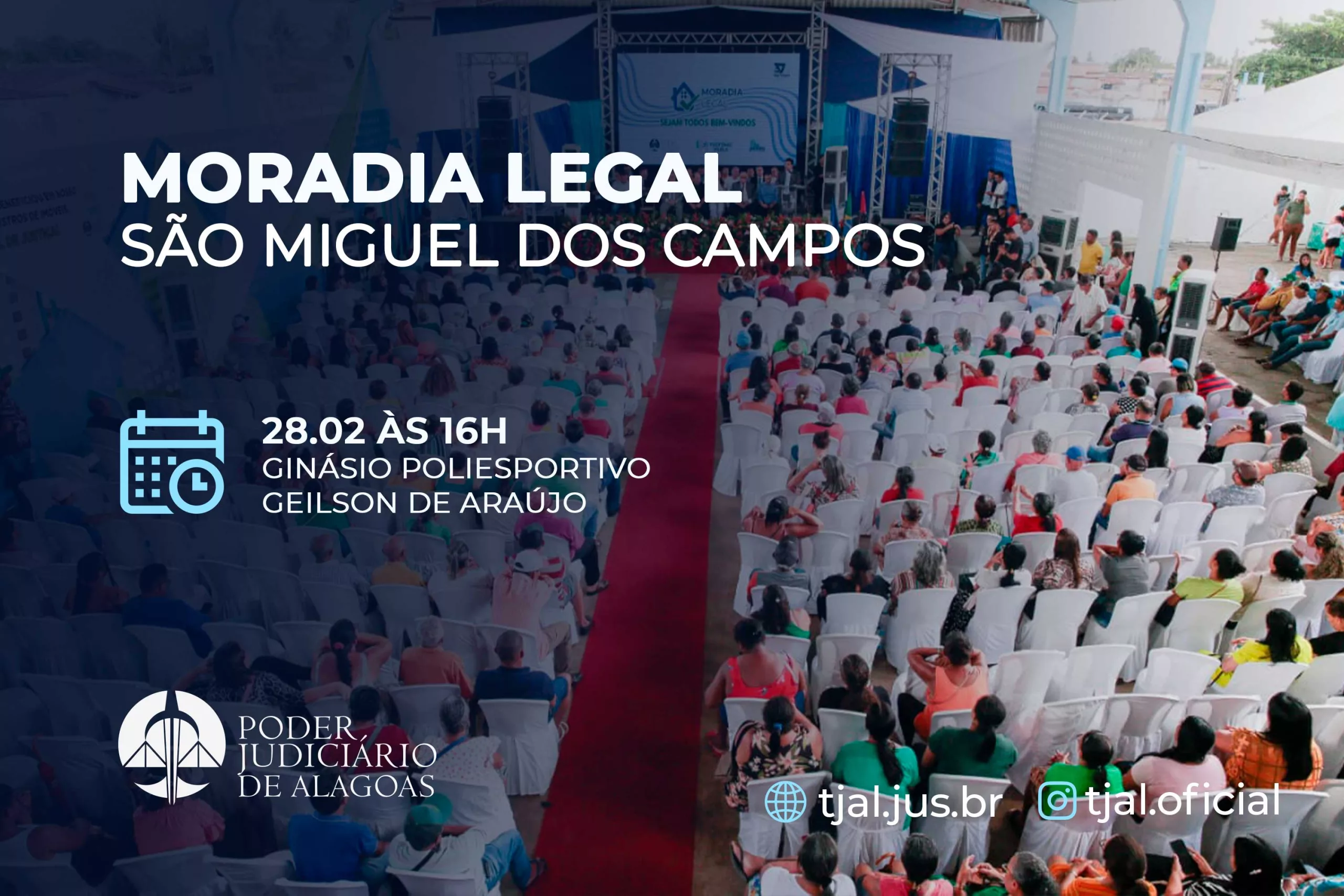 População de São Miguel dos Campos recebe Moradia Legal nesta quarta (28)