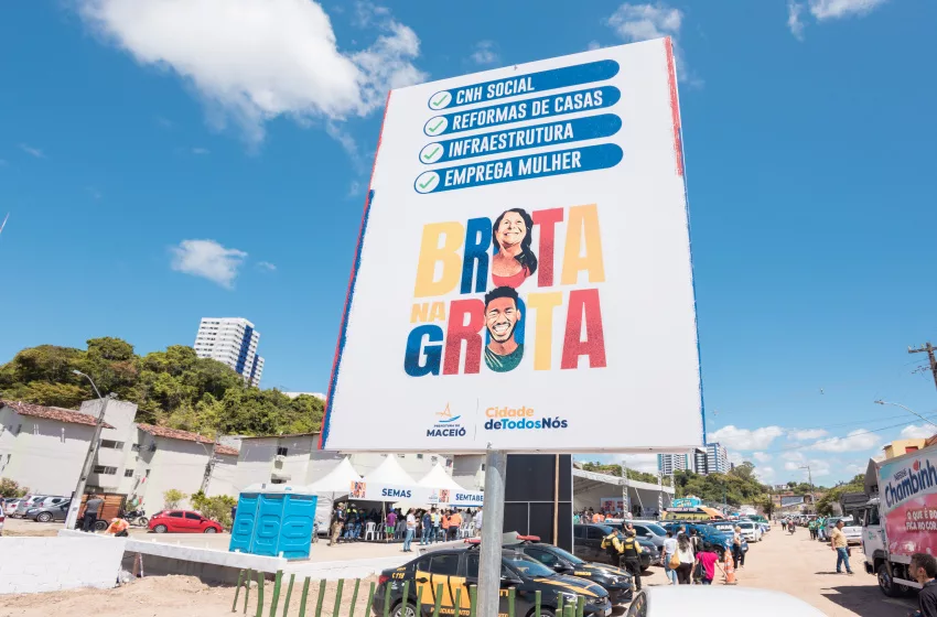 Ação itinerante do Brota na Grota vai ao terminal do Rosane Collor nesta sexta